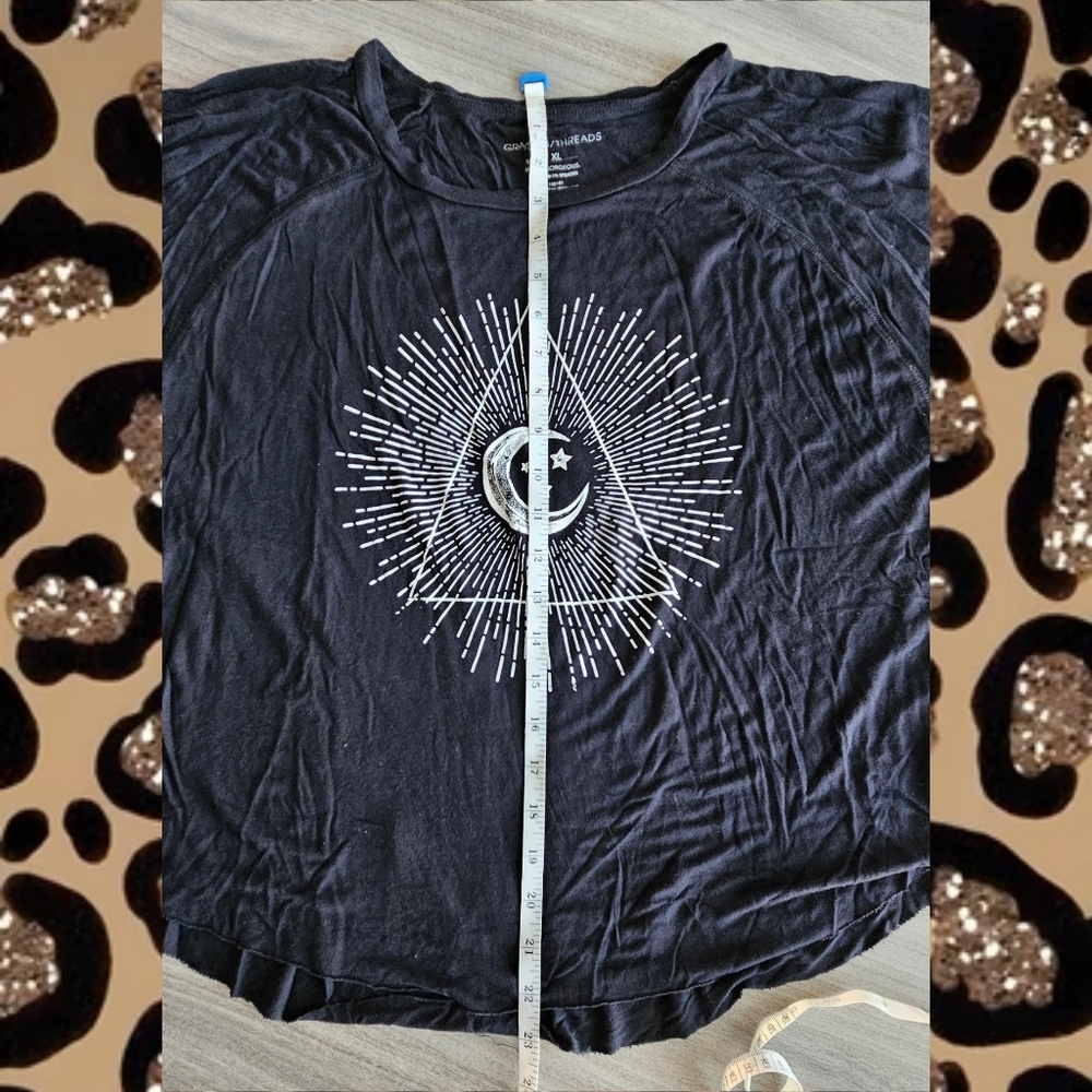 Grayson/Threads Moon Cropped Top XL - Picture 2 of 6